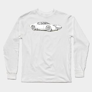 Miura Wireframe Long Sleeve T-Shirt